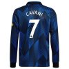 Camiseta Manchester United Edinson Cavani 7 Tercera Equipación - Manga Larga