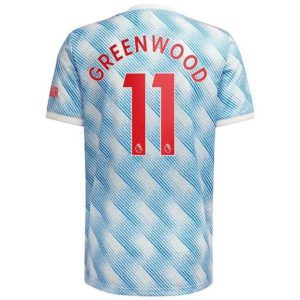 Camiseta Manchester United Greenwood 11 Segunda Equipación 2021 2022