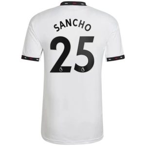 Camiseta Manchester United Jadon Sancho 25 Segunda Equipación 2022 2023