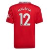 Camiseta Manchester United Malacia 12 Primera Equipación 2022 2023
