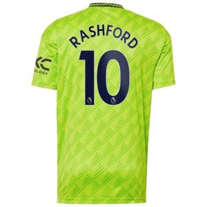 Camiseta Manchester United Marcus Rashford 10 Tercera Equipación 2022 2023
