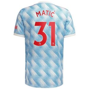 Camiseta Manchester United Nemanja Matić 31 Segunda Equipación 2021 2022