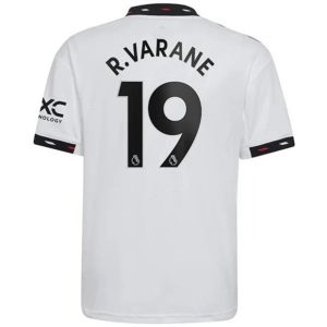 Camiseta Manchester United R. Varane 19 Segunda Equipación 2022 2023