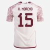Camiseta México H.Moreno 15 Segunda Equipación 2022