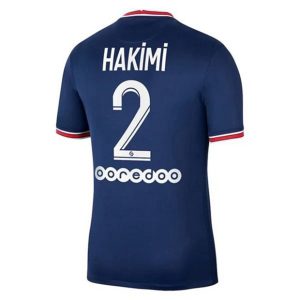 Camiseta Paris Saint Germain PSG Achraf Hakimi 2 Primera Equipación 2021 2022