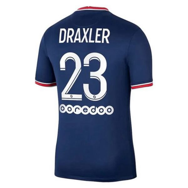 Camiseta Paris Saint Germain PSG Draxler 23 Primera Equipación 2021 2022