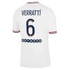 Camiseta Paris Saint Germain PSG Fourth Marco Verratti 6 Primera Equipación 2021 2022