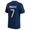 Camiseta Paris Saint Germain PSG Kylian Mbappé 7 Primera Equipación 2022-23