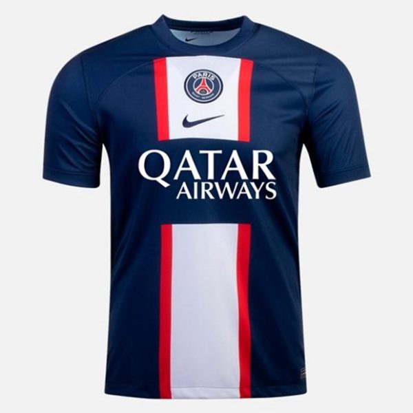 Camiseta Paris Saint Germain PSG Kylian Mbappé 7 Primera Equipación 2022-23
