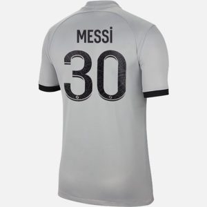 Camiseta Paris Saint Germain PSG Lionel Messi 30 Segunda Equipación 2022 2023