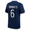 Camiseta Paris Saint Germain PSG Marco Verratti 6 Primera Equipación 2022-23