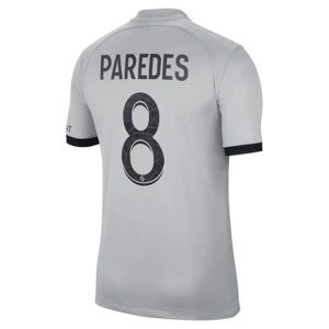 Camiseta Paris Saint Germain PSG Paredes 8 Segunda Equipación 2022-23