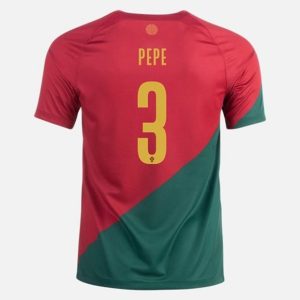 Camiseta Portugal Pepe 3 Primera Equipación 2022