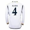 Camiseta Real Madrid David Alaba 4 Primera Equipación 2023-2024 - Manga Larga