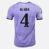 Camiseta Real Madrid David Alaba 4 Segunda Equipación 2022 2023
