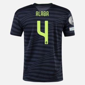 Camiseta Real Madrid David Alaba 4 Tercera Equipación 2022-23