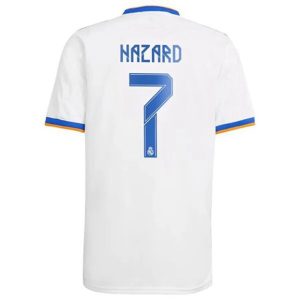 Camiseta Real Madrid Eden Hazard 7 Primera Equipación 2021 2022