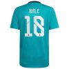 Camiseta Real Madrid Gareth Bale 18 Tercera Equipación 2021 2022