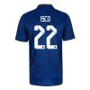 Camiseta Real Madrid Isco Biography 22 Segunda Equipación 2021 2022