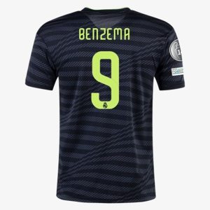 Camiseta Real Madrid Karim Benzema 9 Tercera Equipación 2022 2023