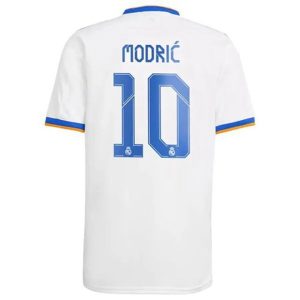 Camiseta Real Madrid Luka Modrić 10 Primera Equipación 2021 2022