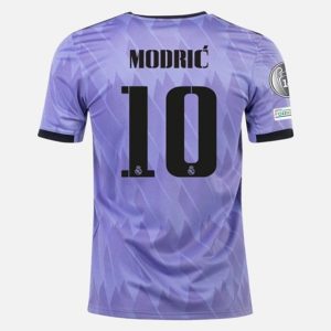 Camiseta Real Madrid Luka Modrić 10 Segunda Equipación 2022 2023