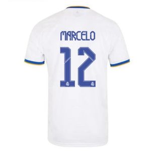 Camiseta Real Madrid Marcelo 12 Primera Equipación 2021 2022