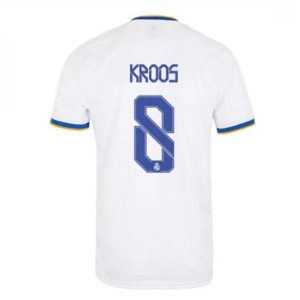 Camiseta Real Madrid Toni Kroos 8 Primera Equipación 2021 2022