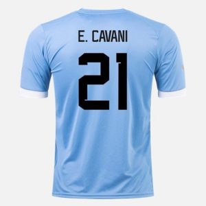 Camiseta Uruguay Edinson Cavani 21 Primera Equipación 2022