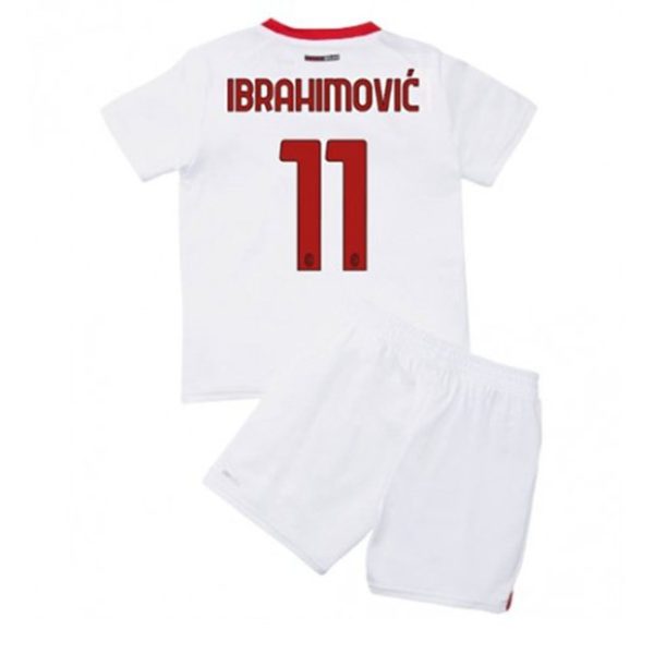 Conjunto AC Milan Zlatan Ibrahimović 11 Segunda Equipación Niño 2022-23