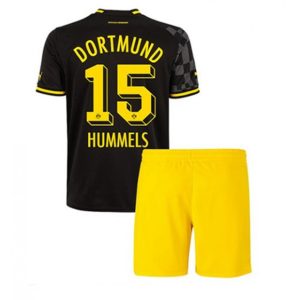 Conjunto BVB Borussia Dortmund Mats Hummels #15 Segunda Equipación Niño 2022 2023