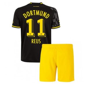 Conjunto BVB Borussia Dortmund Reus #11 Segunda Equipación Niño 2022 2023