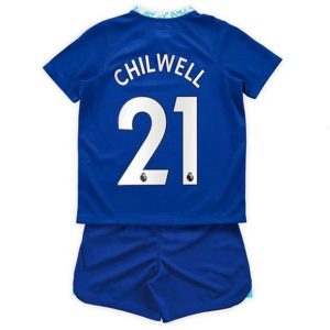 Conjunto Chelsea Chilwell 21 Primera Equipación Niño 2022-23