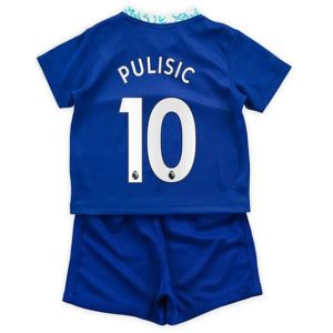Conjunto Chelsea Christian Pulisic 10 Primera Equipación Niño 2022-23