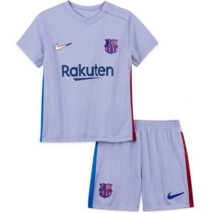 Conjunto FC Barcelona Segunda Equipación Niño 2021-22