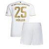 Conjunto FC Bayern Munich Thomas Müller 25 Segunda Equipación Niño 2022-23
