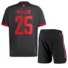 Conjunto FC Bayern Munich Thomas Müller 25 Tercera Equipación Niño 2022-23