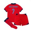 Conjunto Inglaterra Beckham 7 Segunda Equipación Niño 2022