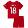 Conjunto Liverpool Gakpo 18 Primera Equipación Niño 2023-2024