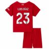 Conjunto Liverpool Luis Diaz 23 Primera Equipación Niño 2023-2024