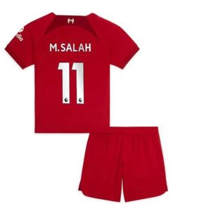 Conjunto Liverpool M.Salah 11 Primera Equipación Niño 2022-23