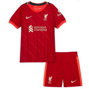 Conjunto Liverpool Primera Equipación Niño 2021-22
