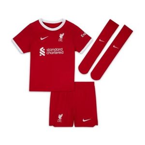 Conjunto Liverpool Primera Equipación Niño 2023-2024