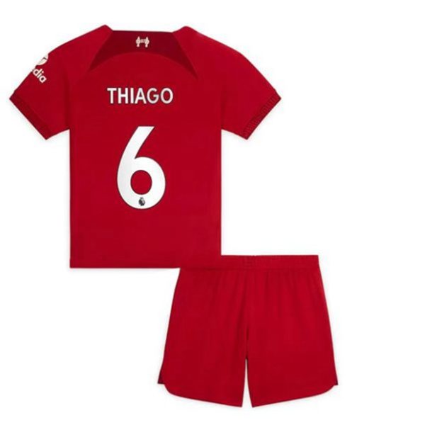 Conjunto Liverpool Thiago 6 Primera Equipación Niño 2022-23