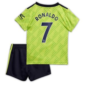 Conjunto Manchester United Cristiano Ronaldo 7 Tercera Equipación Niño 2022-23