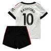 Conjunto Manchester United Marcus Rashford 10 Segunda Equipación Niño 2022-23