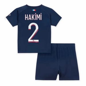 Conjunto Paris Saint Germain PSG Achraf Hakimi 2 Primera Equipación Niño 2023-2024