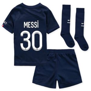 Conjunto Paris Saint Germain PSG Lionel Messi 30 Primera Equipación Niño 2022-23