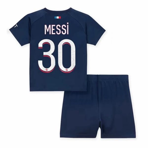 Conjunto Paris Saint Germain PSG Lionel Messi 30 Primera Equipación Niño 2023-2024