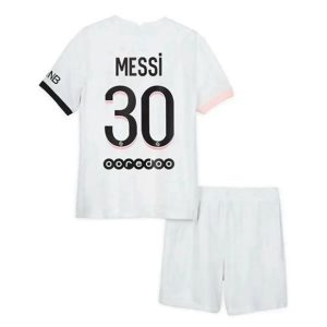 Conjunto Paris Saint Germain PSG Lionel Messi 30 Segunda Equipación Niño 2021-22